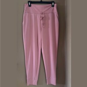 Fabletics Terra Pink Evo Sleek Drawstring Pants